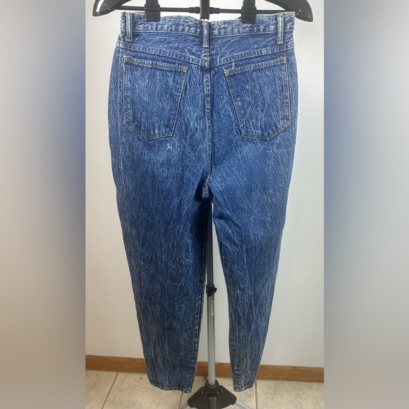 Vintage 80s Stefano International High Rise Denim Jeans Acid Wash size 16 - Picture 4 of 5